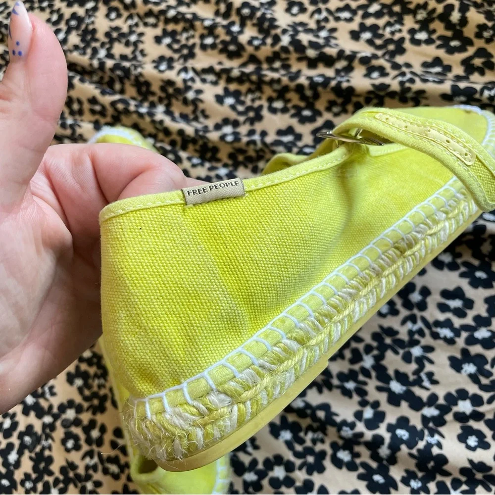 Free People NWOT Oasis Mary Jane Espadrille